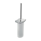 Porta scopino a muro in ottone collezione Land di Colombo Design