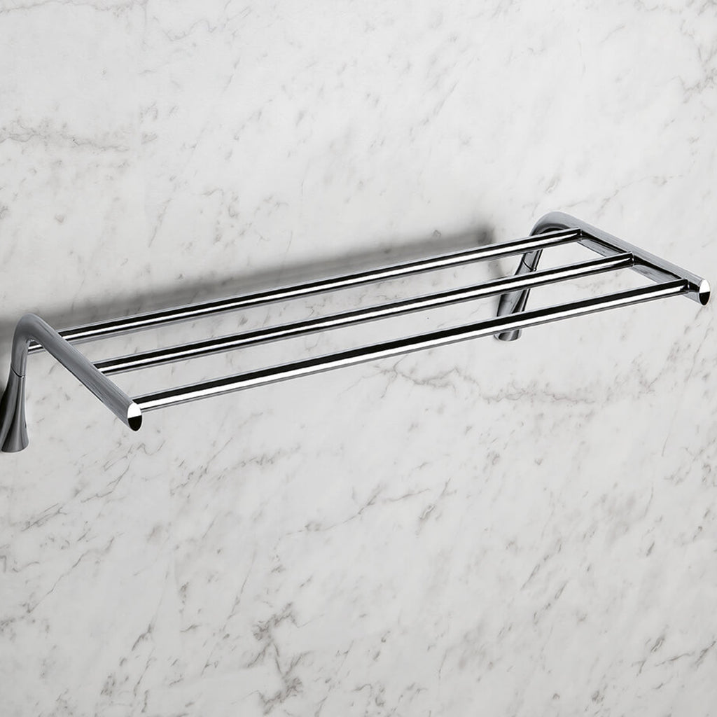 Rack porta salvietta in ottone collezione Land di Colombo Design