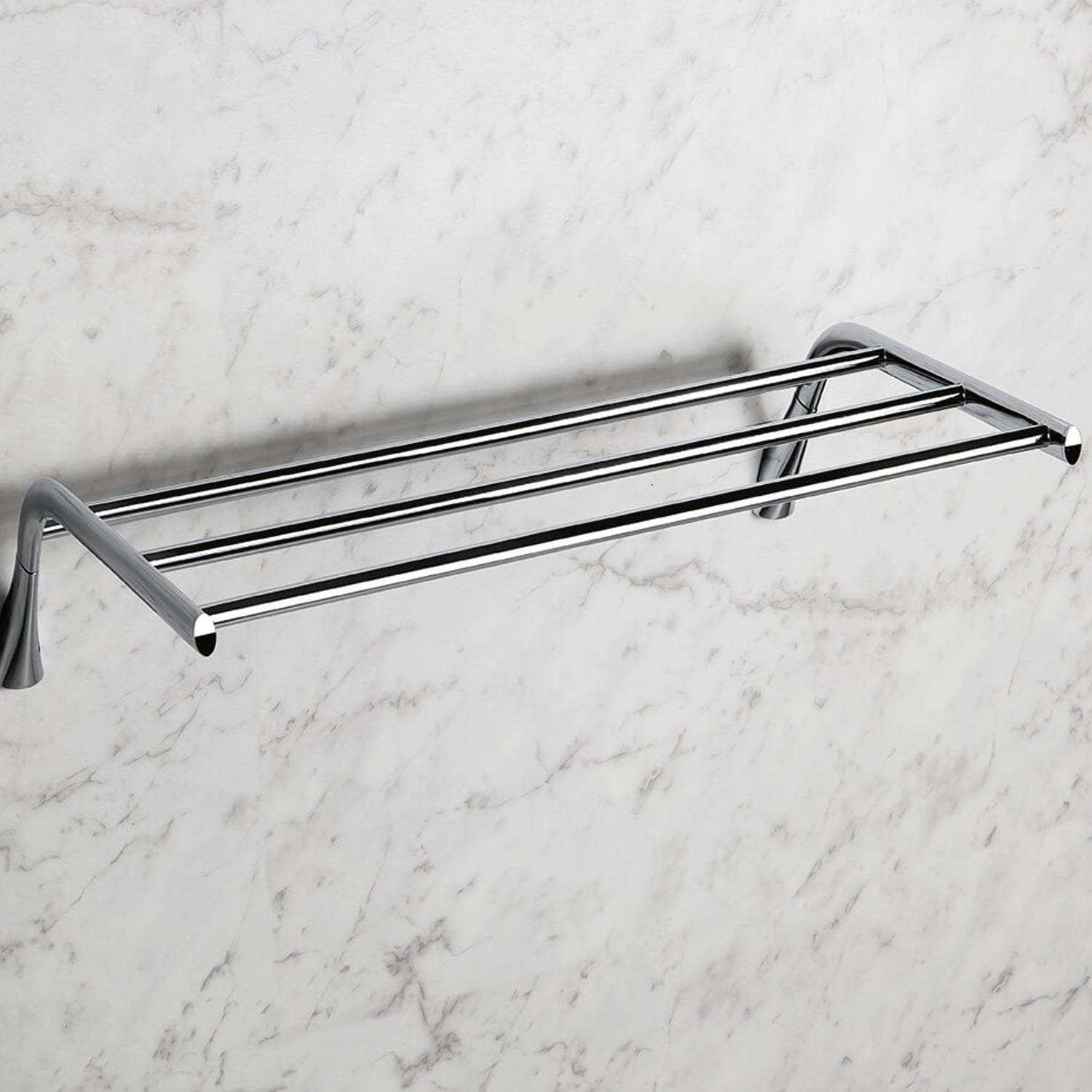 Rack porta salvietta in ottone collezione Land di Colombo Design