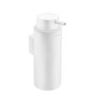 Dispenser sapone a muro in ottone verniciato della collezione 'Black & White' by Cosmic - Bianco satinato