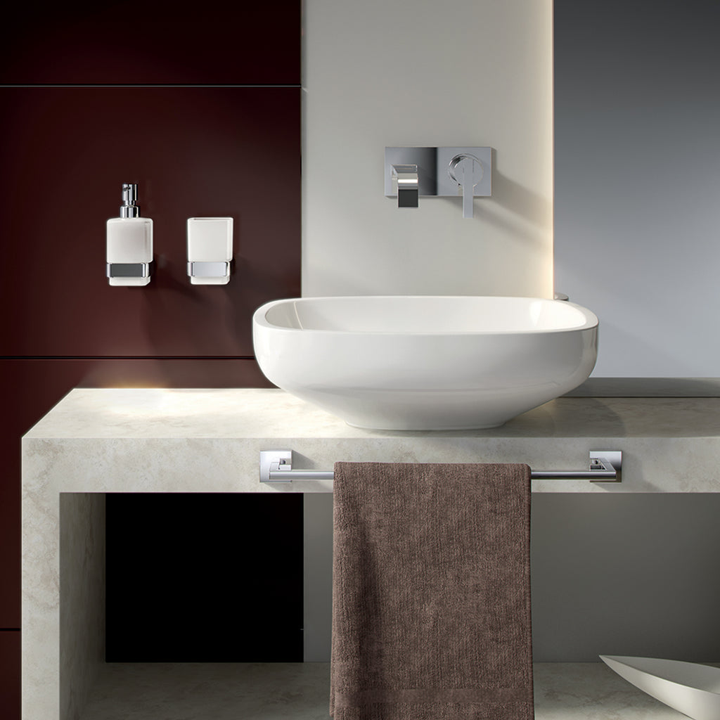 Portasalviette a muro 65 cm Gedy modello Elba - Cromato