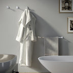 Portasalviette a muro 65 cm Gedy modello Elba - Cromato