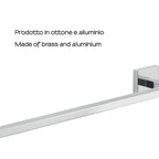 Portasalviette a muro 35 cm Gedy modello Elba - Cromato