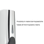 Dispenser sapone o disinfettante mani a parete di Gedy modello Squid - Cromato