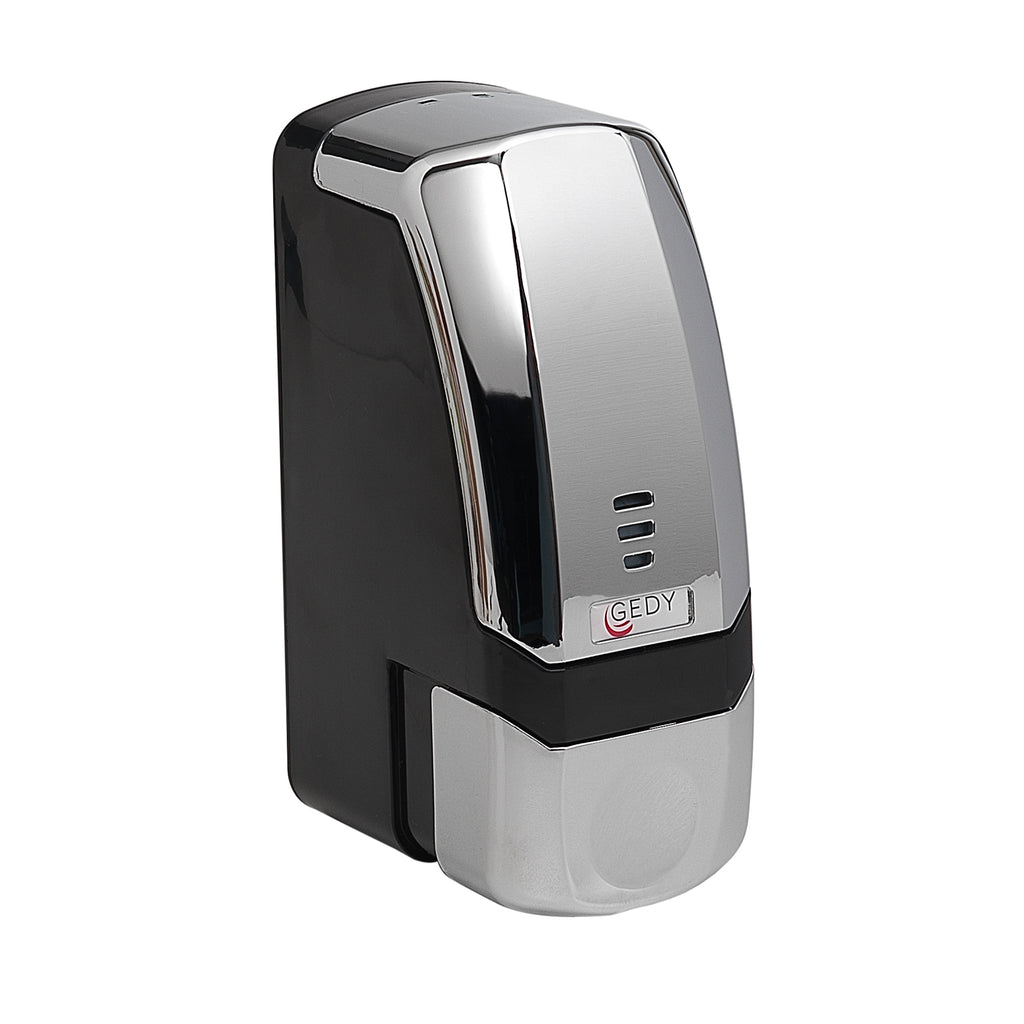 Distributore sapone in schiuma da 700 ml modello Shark di Gedy - Cromato