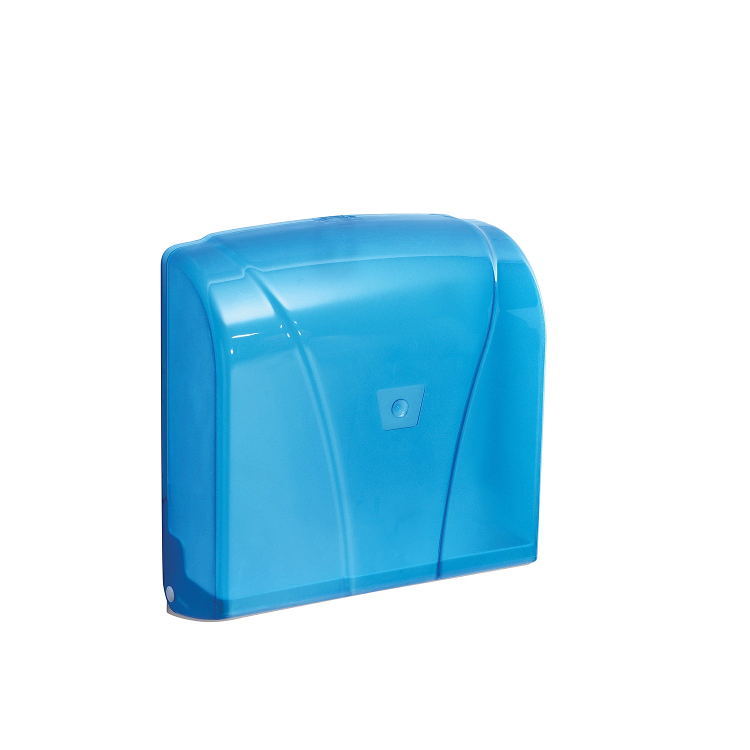 Distributore di salviette di carta di Gedy per max 300 fogli - Azzurro