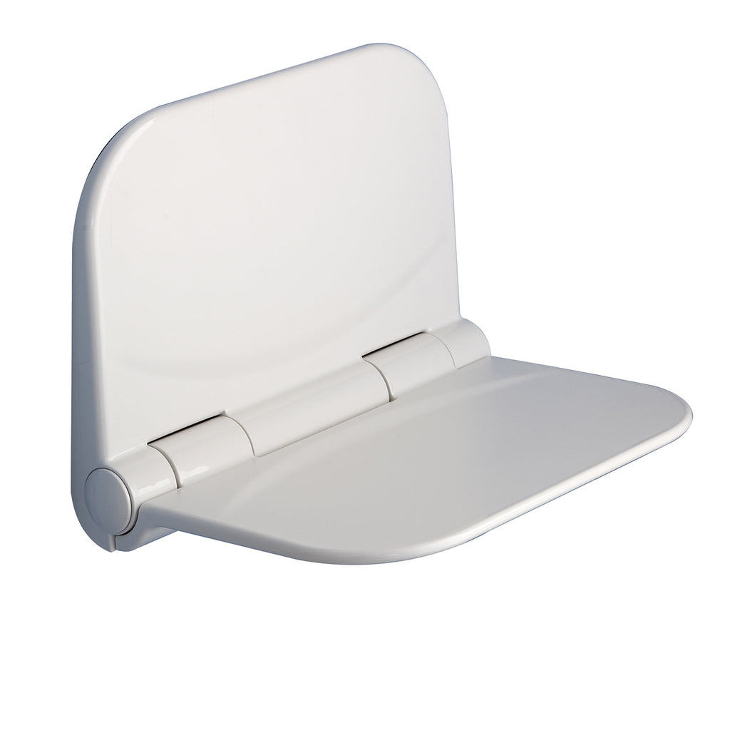 Sedile ribaltabile per doccia modello Dino di Gedy in resine termoplastiche - Bianco