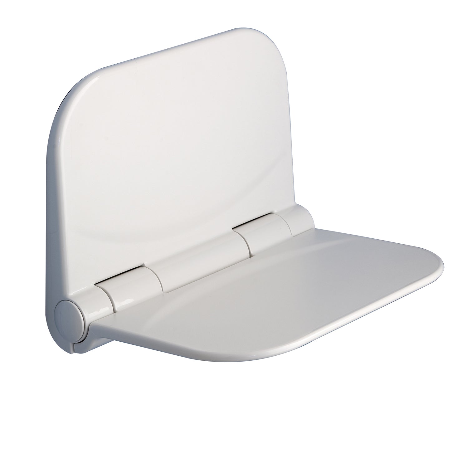 Sedile ribaltabile per doccia modello Dino di Gedy in resine termoplastiche - Bianco