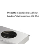 Porta sacchetti igienici in acciaio inox by Gedy - Spazzolato