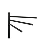 Piantana porta asciugamani a 3 rami modello Ella - Nero Opaco