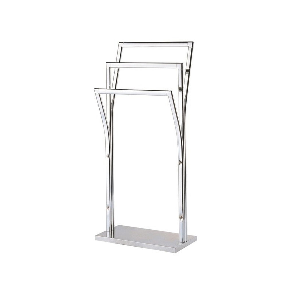 Piantana porta asciugamani modello Pili in Acciaio - Cromato