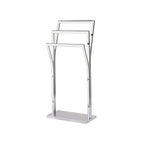 Piantana porta asciugamani modello Pili in Acciaio - Cromato