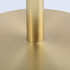 Piantana portarotolo a piedino in Acciaio - Oro
