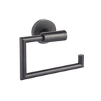 Portarotolo a parete in Acciaio modello Abby - Nero Opaco