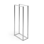 Piantana porta asciugamani Lineabeta collezione Grela in acciaio inox lucido