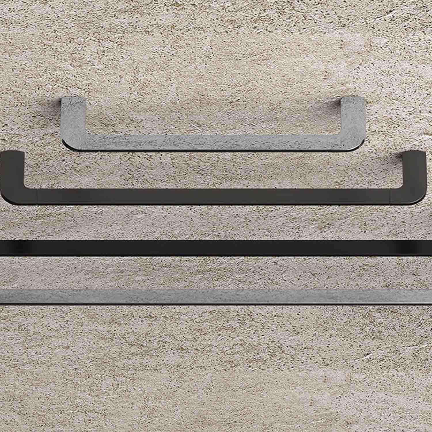Porta salvietta 34.6cm in ottone cromato collezione Trenta di Colombo Design