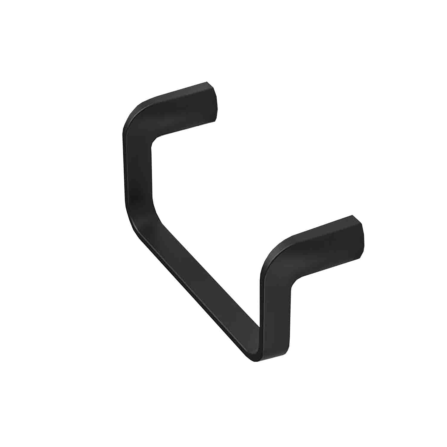 Porta salvietta ad anello in ottone nero collezione Trenta di Colombo Design