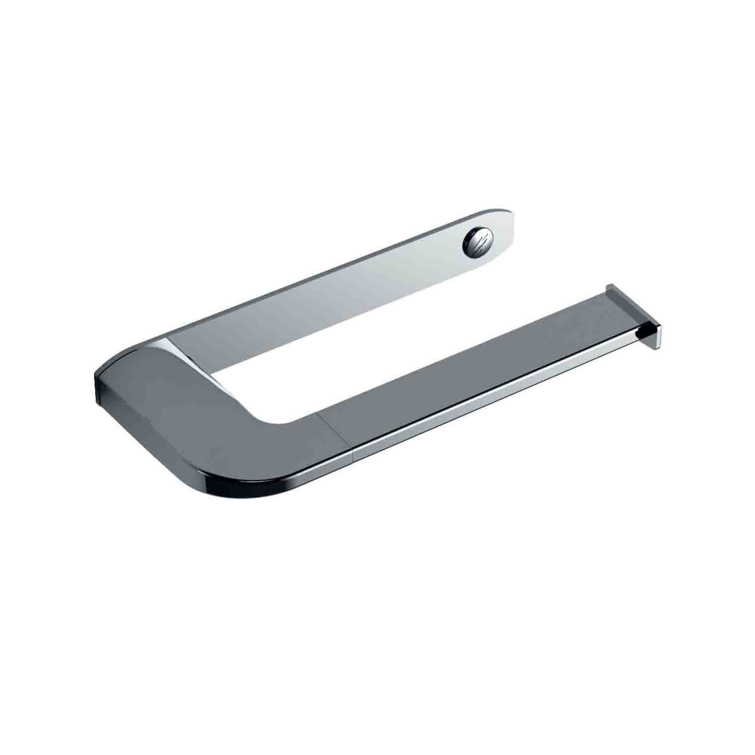 Porta rotolo in ottone cromato collezione Trenta di Colombo Design