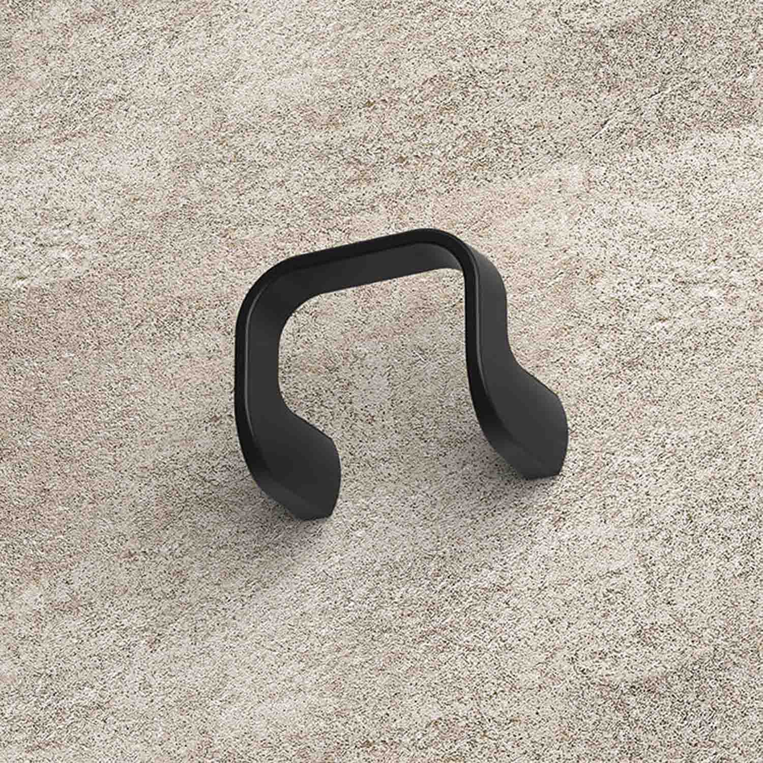Appenditutto ad anello in ottone cromato collezione Trenta di Colombo Design