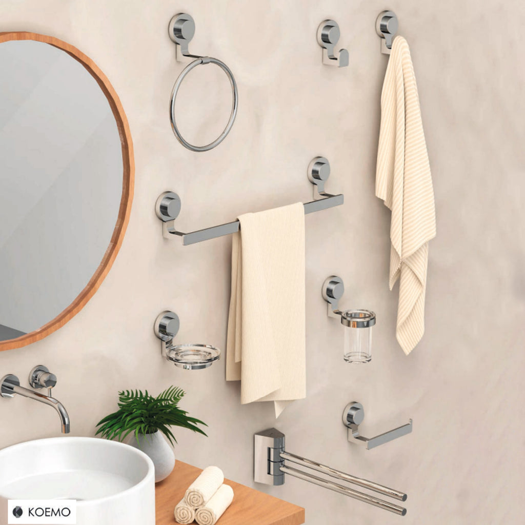 Set appendini 2 PZ Koemo serie Kissy - Cromo