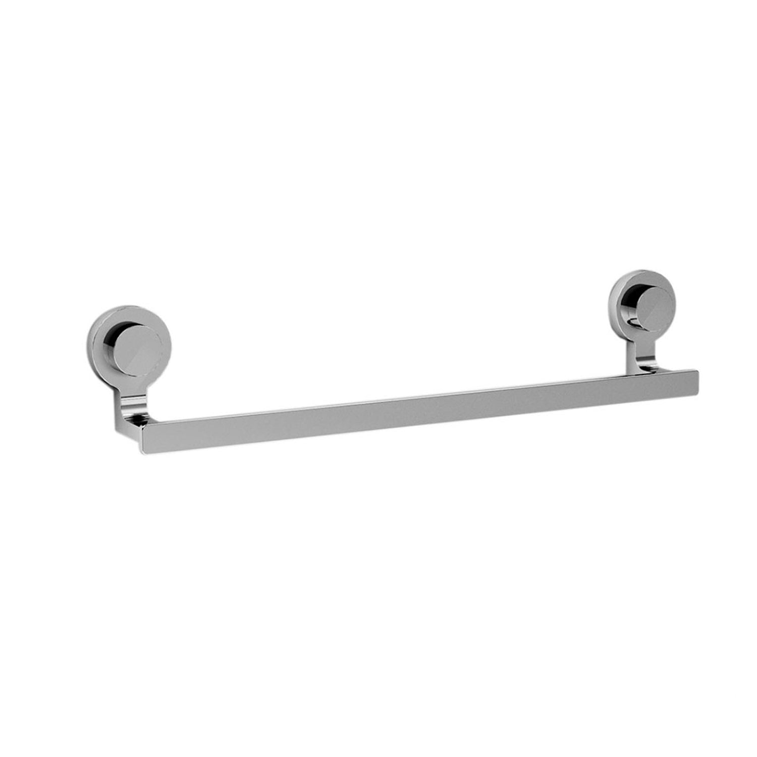 Portasalviette Koemo serie Kissy con asta quadrata 45 cm - Cromo