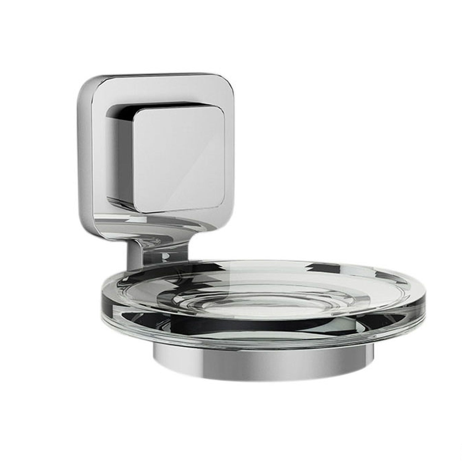 Portasapone a parete Koemo serie Kara - Cromo