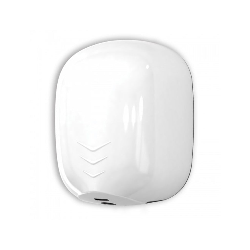 Asciugamani elettrico Eco-Jet modello Stream Dry UV di Vama da 1100W in polipropilene - Bianco