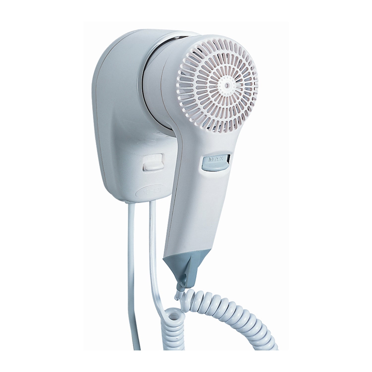 Asciugacapelli a muro in ABS con 2 velocitÃ  max. 1200W di Vama - Bianco