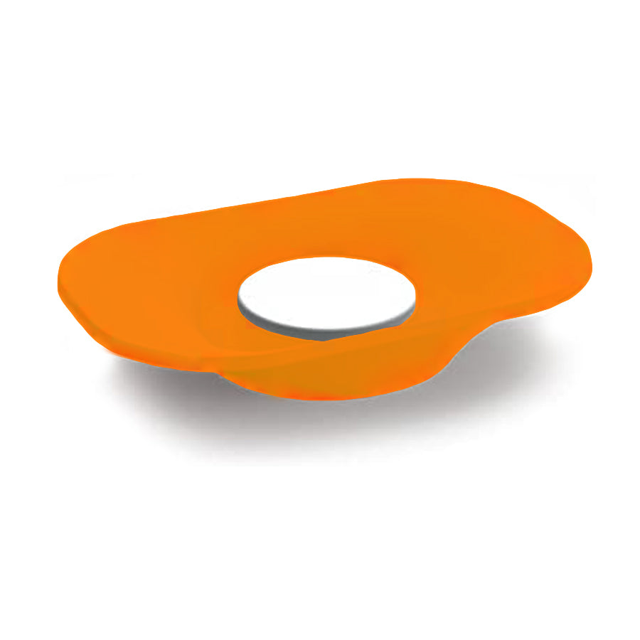 Porta sapone in silicone di Lineabeta collezione Saon - Arancione
