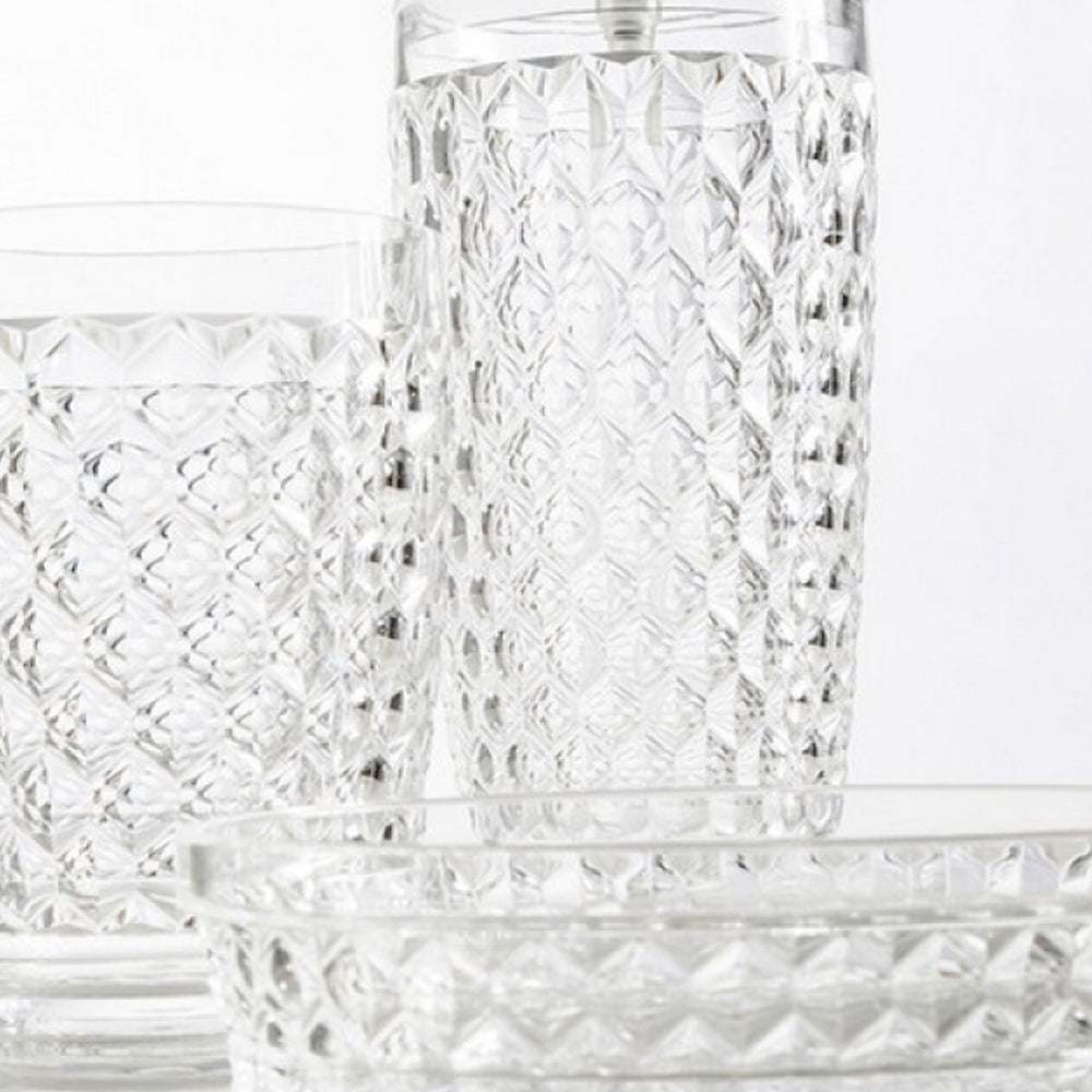 Set Accessori Bagno CipÃ¬ collezione Shaker in Pet decorato con motivo rombi