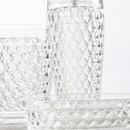 Set Accessori Bagno CipÃ¬ collezione Shaker in Pet decorato con motivo rombi