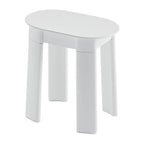 Sgabello Gedy modello Tetra in resine termoplastiche - Bianco