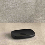 Porta sapone d'appoggio in ottone cromato collezione Trenta di Colombo Design