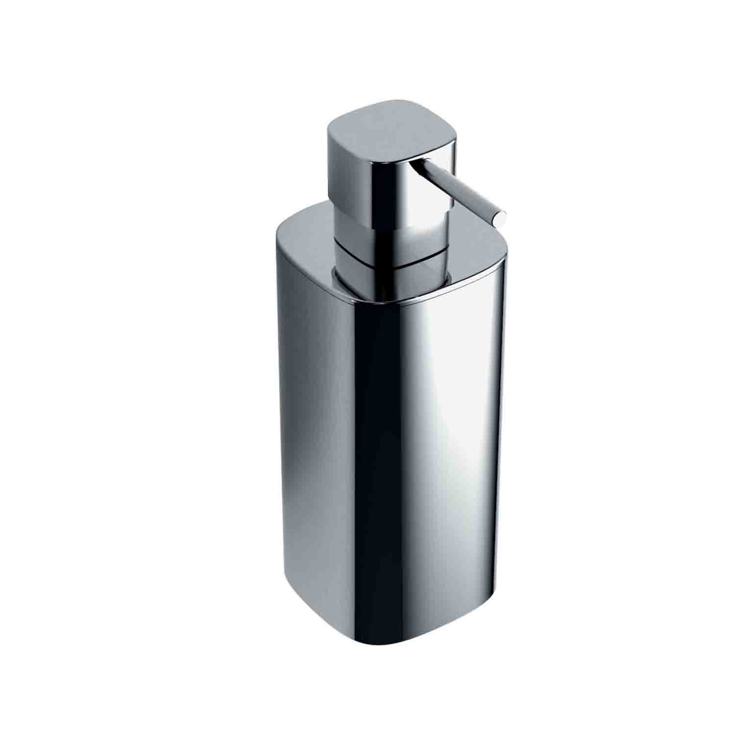 Spandisapone d'appoggio in ottone cromato collezione Trenta di Colombo Design