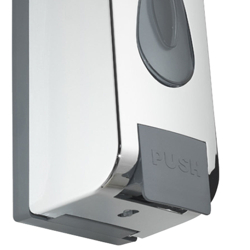 Distributore sapone o disinfettante mani Gedy modello Halibut da 630 ml - Cromato