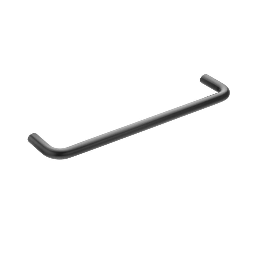 Porta asciugamani a muro in ottone della collezione 'Black & White' by Cosmic - Nero satinato 7