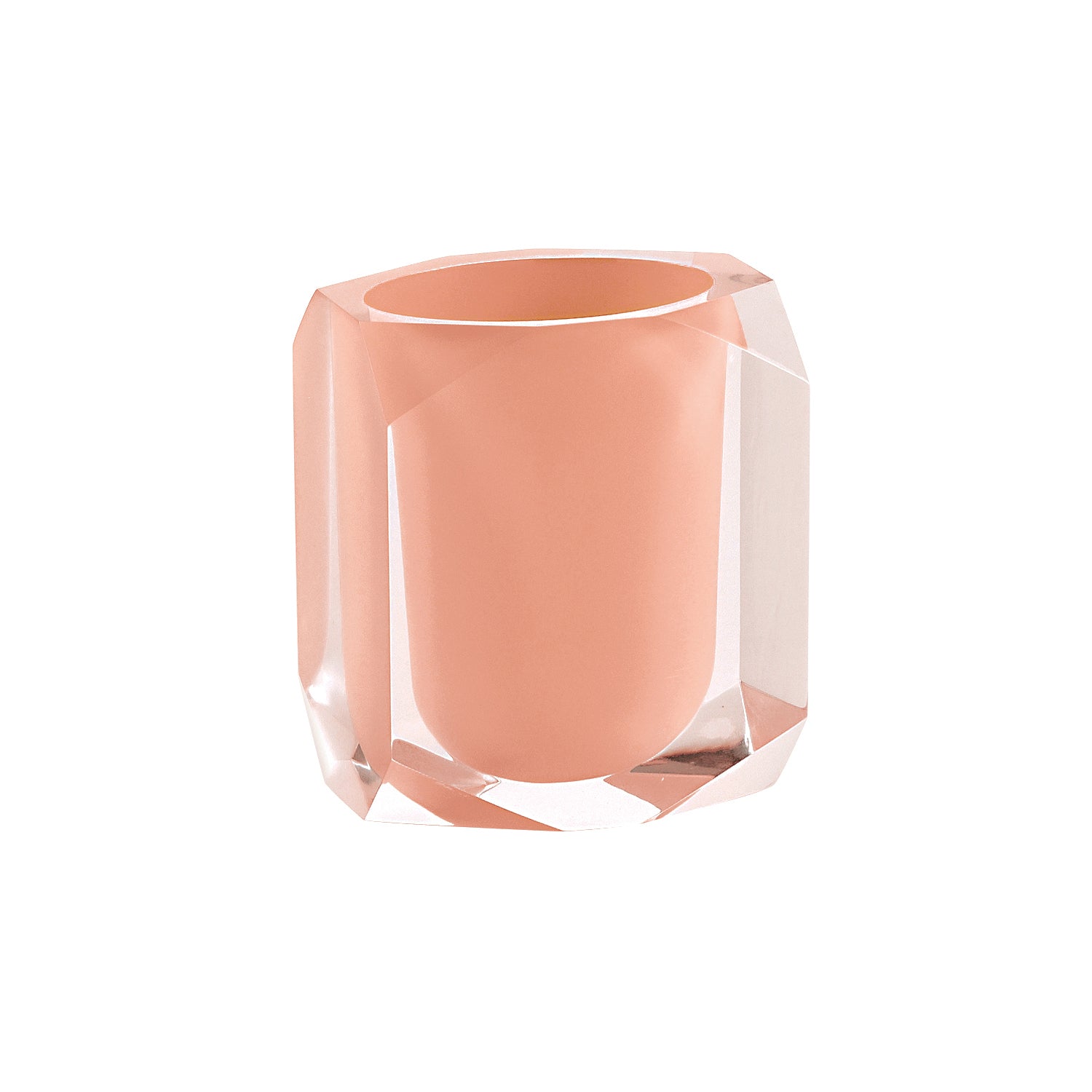 Portaspazzolini Gedy serie Chanelle - Pesca