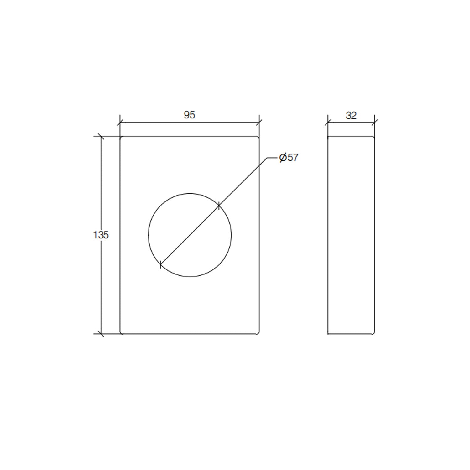 Porta sacchetti igienici a muro in acciaio inox lucido collezione Othello di Lineabeta