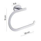 Portasalviette ad anello Gedy Bernina in acciaio inox cromato