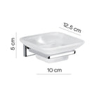 Portasapone in acciaio inox AISI 304 Colorado di Gedy - Cromato