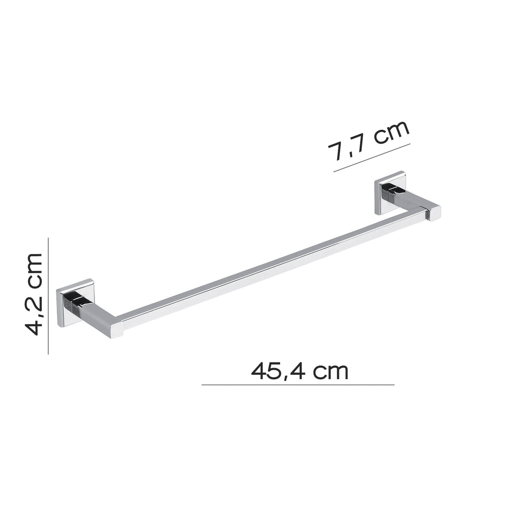 Portasalviette 45 cm in acciaio inox AISI 304 Colorado di Gedy - Cromato