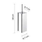 Scopino da appoggio in acciaio inox AISI 304 Colorado di Gedy - Cromato