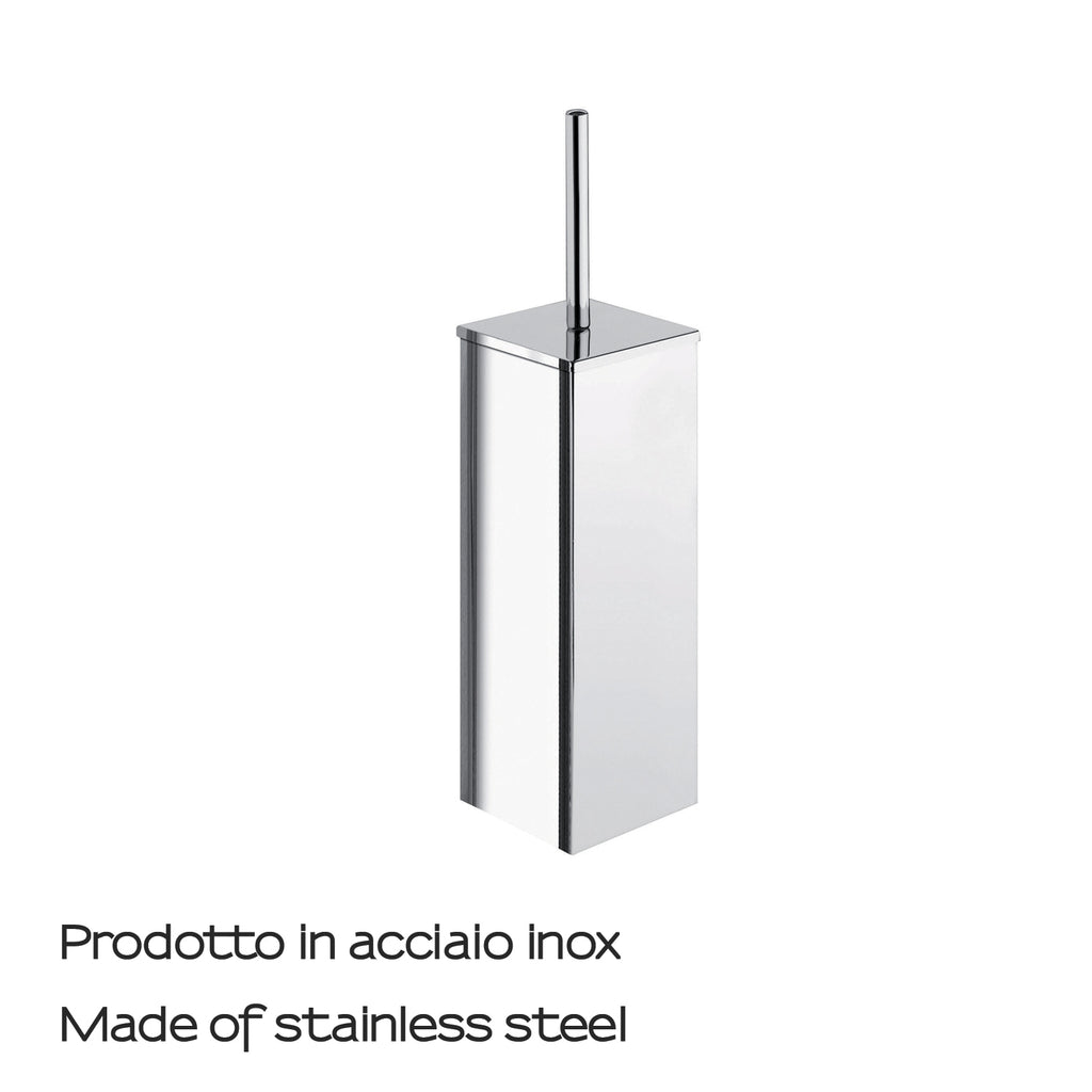 Scopino da appoggio in acciaio inox AISI 304 Colorado di Gedy - Cromato