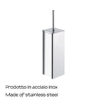 Scopino da appoggio in acciaio inox AISI 304 Colorado di Gedy - Cromato