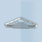 Portaoggetti doccia angolare modello Augustus di Gedy - Cromato