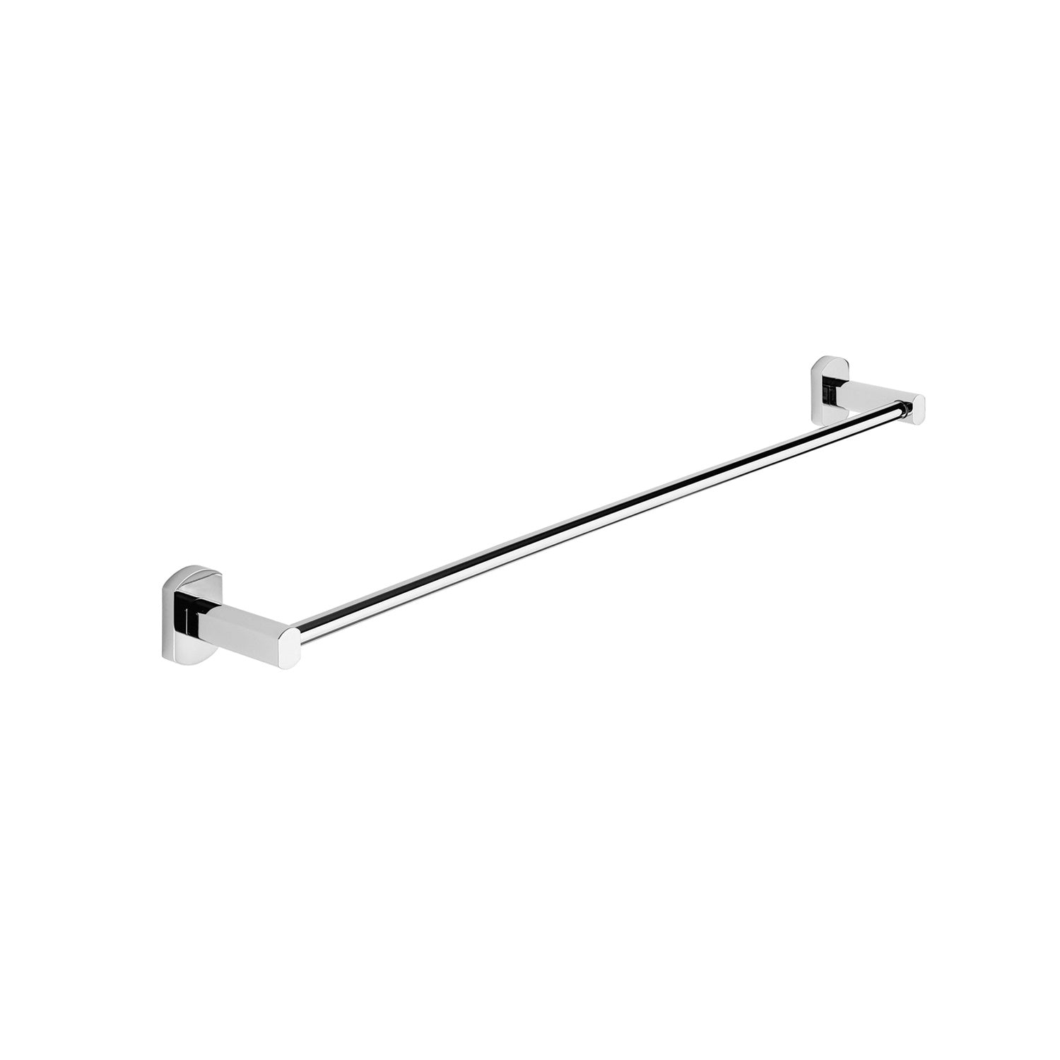 Porta asciugamani 60 cm a parete di Gedy serie Edera Plus - Cromato