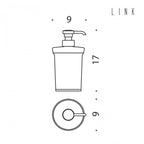 Spandisapone d'appoggio collezione Link di Colombo Design