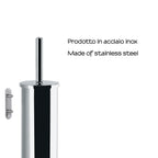 Scopino da muro modello Flip di Gedy in Acciaio Inox - Cromato lucido