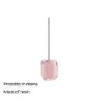 Scopino con ciuffo in setole Gedy serie Chanelle - Rosa