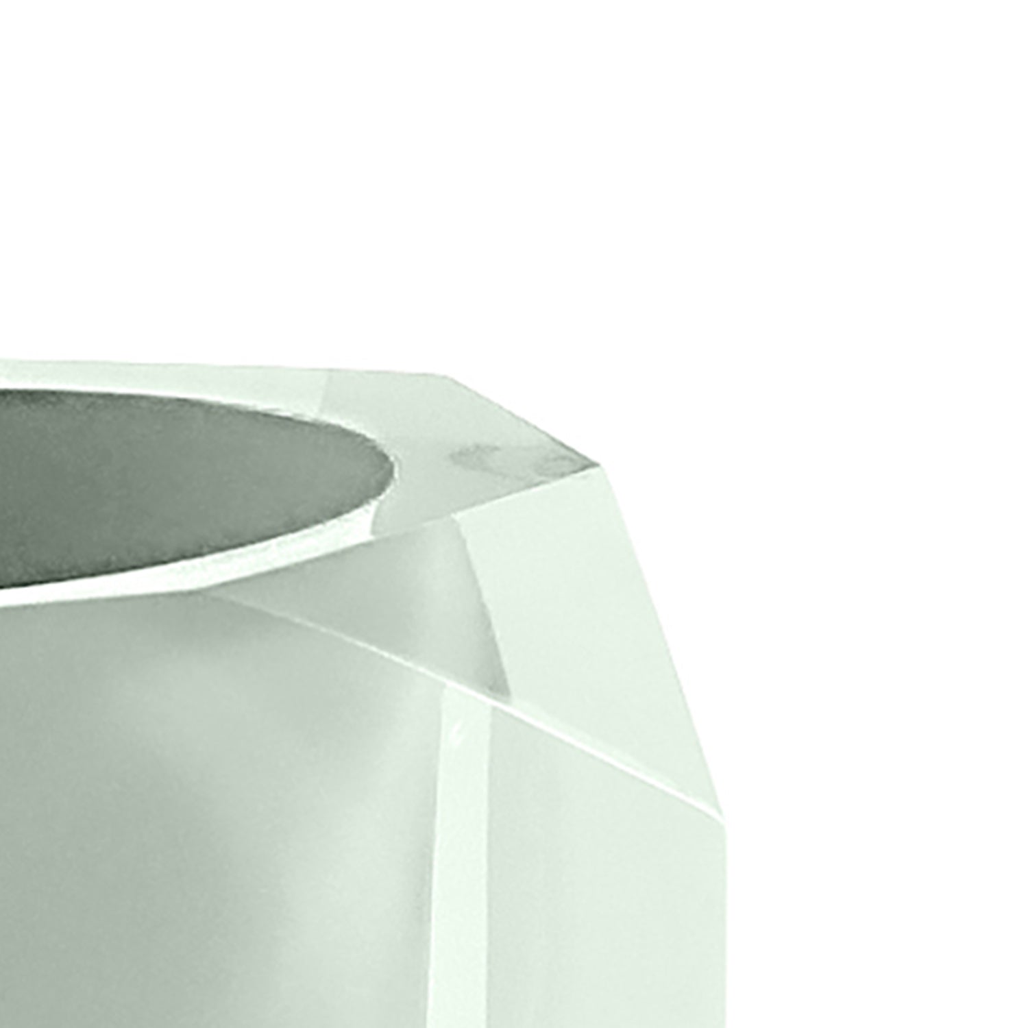 Portaspazzolini Gedy serie Chanelle - Verde Menta